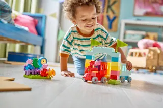 Treinrit met Opa Big LEGO-set afbeelding 10