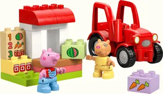 Tractor en marktkraam LEGO-set