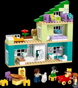 3-in-1 modern woonhuis met figuren LEGO-set