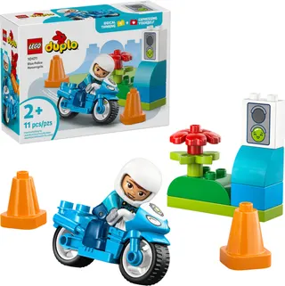 Blauwe politiemotor LEGO-set afbeelding 10
