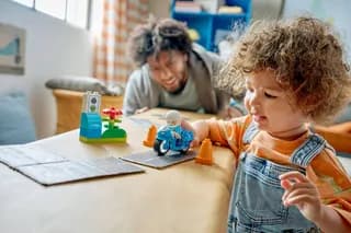 Blauwe politiemotor LEGO-set afbeelding 7