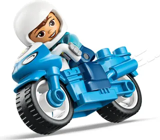 Blauwe politiemotor LEGO-set afbeelding 2
