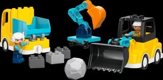 3-in-1 bouwvoertuigen LEGO-set