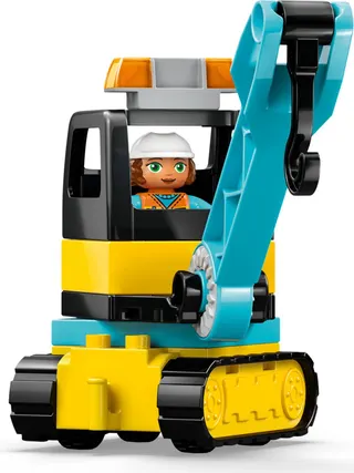 3-in-1 bouwplaats en voertuigen LEGO-set afbeelding 7