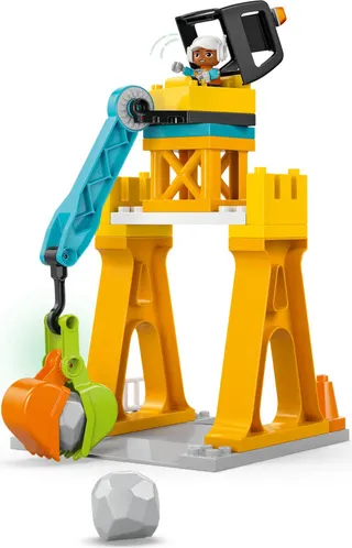 3-in-1 bouwplaats en voertuigen LEGO-set afbeelding 3