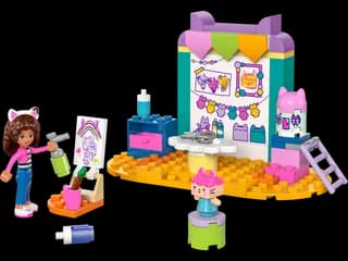 Crafting with Baby Box LEGO-set