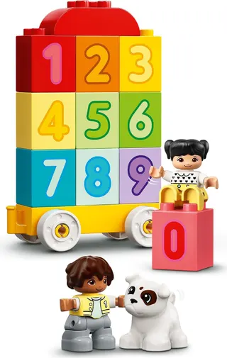 Getallentrein - Leren tellen LEGO-set afbeelding 3