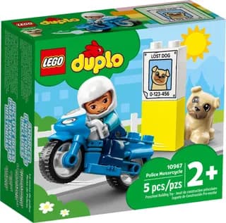 Police Motorcycle LEGO-set afbeelding 3