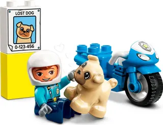 Police Motorcycle LEGO-set afbeelding 4