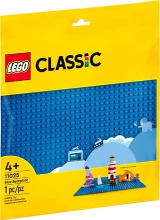 Blauwe bouwplaat LEGO-set afbeelding 3