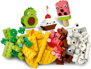 Creatieve etensvriendjes LEGO-set afbeelding 3