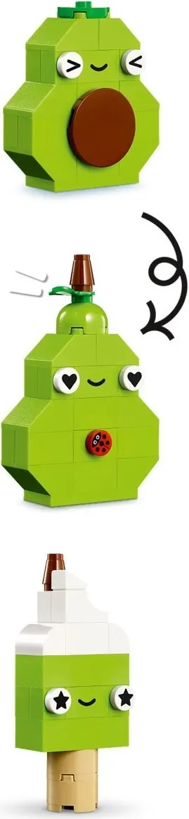 Creatieve etensvriendjes LEGO-set afbeelding 5