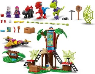 Spidey en Gobby's raptorstrijd bij de boomhut LEGO-set afbeelding 4