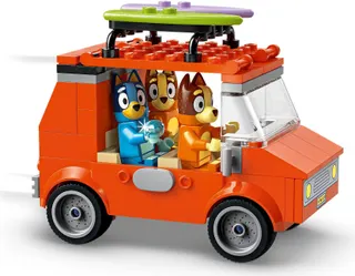 Bluey's autorit naar het strand LEGO-set afbeelding 4