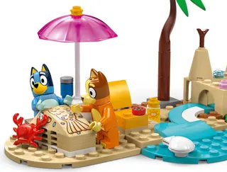 Bluey's autorit naar het strand LEGO-set afbeelding 5