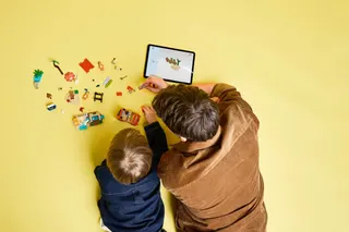 Bluey's autorit naar het strand LEGO-set afbeelding 6