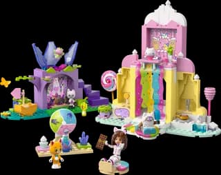 Snoepjesberg en kittentuin LEGO-set