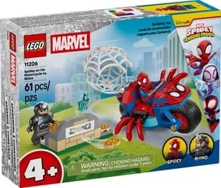 Spidey op zijn motor vs. Rhino LEGO-set afbeelding 8