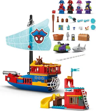 Team Spidey piratenschip LEGO-set afbeelding 8