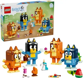 Bouwbare figuren van Bluey en haar familie LEGO-set afbeelding 13