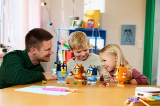 Bouwbare figuren van Bluey en haar familie LEGO-set afbeelding 10