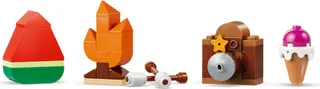 Bouwbare figuren van Bluey en haar familie LEGO-set afbeelding 2
