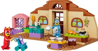 School met Rusty en Bluey LEGO-set