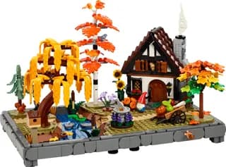 Herfsttuin met cottage LEGO-set afbeelding 2