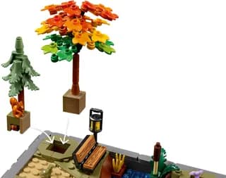 Herfsttuin met cottage LEGO-set afbeelding 6