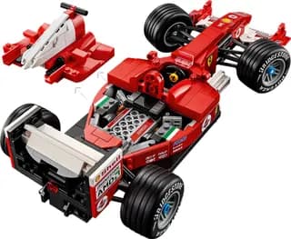 Ferrari F2004 en Michael Schumacher LEGO-set afbeelding 7