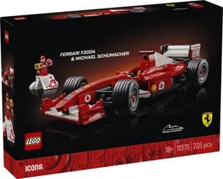 Ferrari F2004 en Michael Schumacher LEGO-set afbeelding 12
