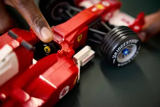 Ferrari F2004 en Michael Schumacher LEGO-set afbeelding 10