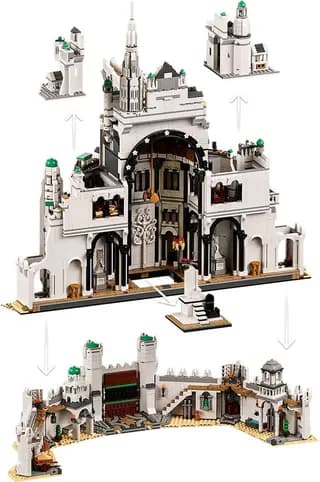 The Lord of the Rings: Minas Tirith LEGO-set afbeelding 4
