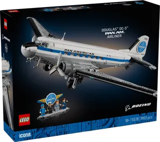 Douglas DC-3 PAN AM passagiersvliegtuig LEGO-set afbeelding 14