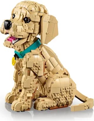 Golden retriever puppy LEGO-set afbeelding 2