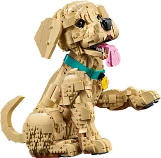 Golden retriever puppy LEGO-set afbeelding 9