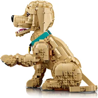 Golden retriever puppy LEGO-set afbeelding 10