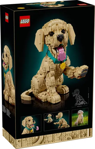 Golden retriever puppy LEGO-set afbeelding 16