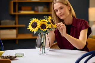 Boeket met zonnebloemen LEGO-set afbeelding 12