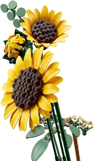 Boeket met zonnebloemen LEGO-set afbeelding 3