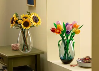 Boeket met zonnebloemen LEGO-set afbeelding 11