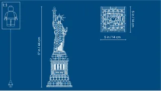 Vrijheidsbeeld LEGO-set afbeelding 6
