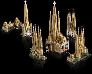 Sagrada Família LEGO-set afbeelding 16