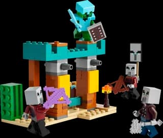 De Illagers in de woestijn LEGO-set