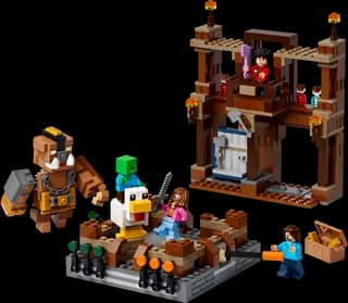 De arena bij het boslandhuis LEGO-set