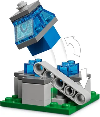 De Ghast-ballon aanval op het dorp LEGO-set afbeelding 4