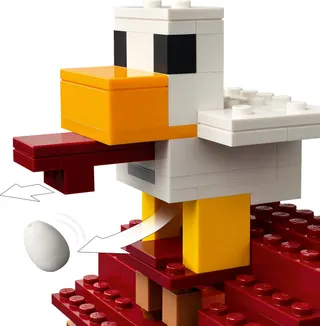 De Ghast-ballon aanval op het dorp LEGO-set afbeelding 7