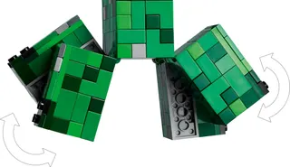 De Creeper LEGO-set afbeelding 4