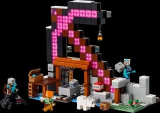 De pikhouweelmijn LEGO-set