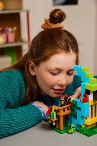 De papegaaienhuizen LEGO-set afbeelding 2